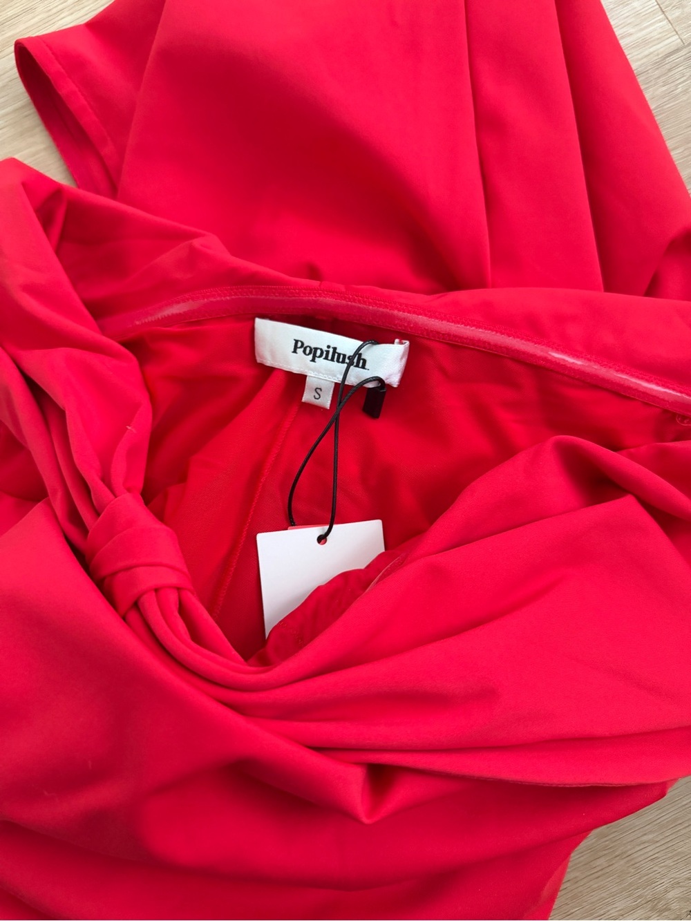 Popilush Shapewear Off the shoulder Slim Column Maxi Dress - Picture 3 of 4